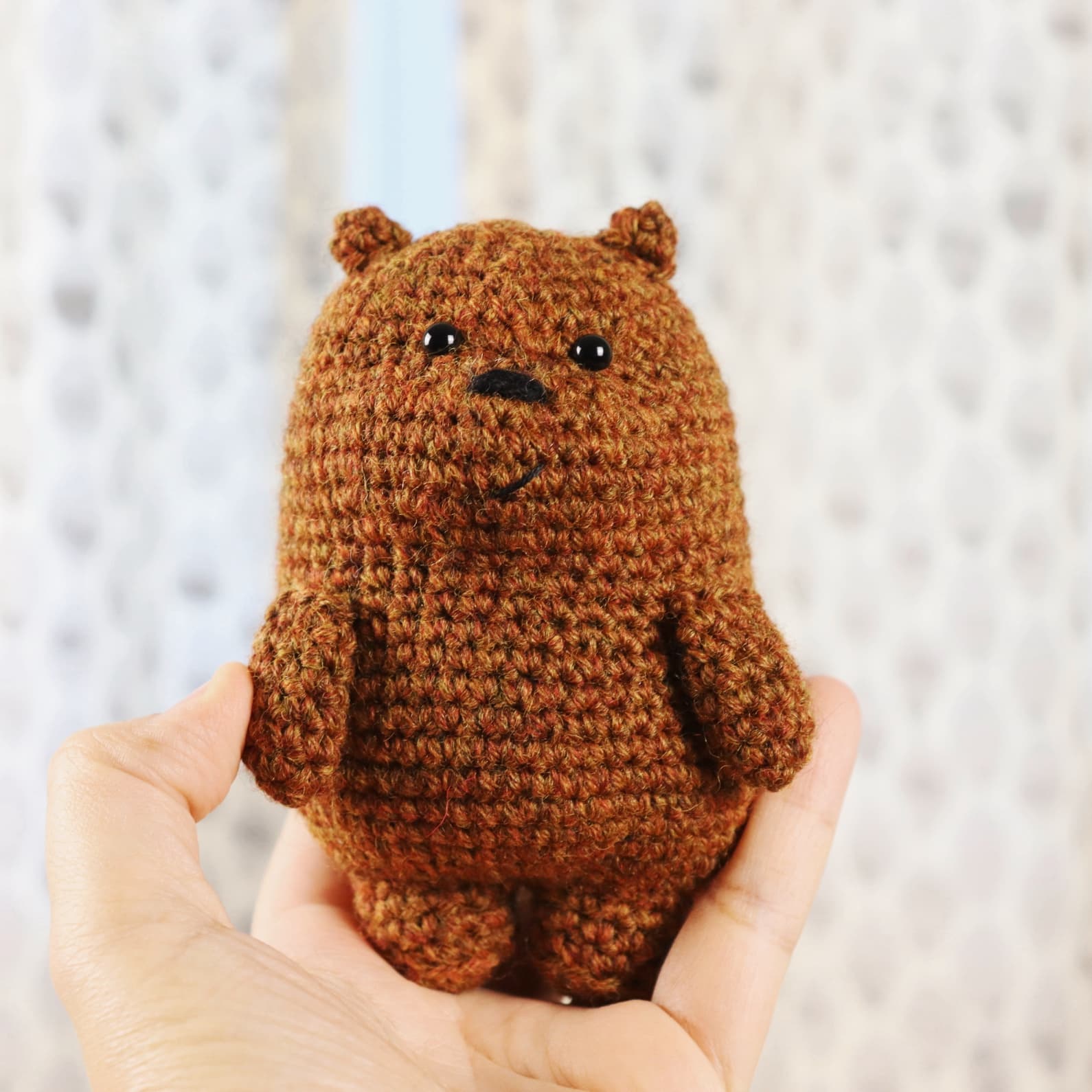 Picture of a bear amigurumi