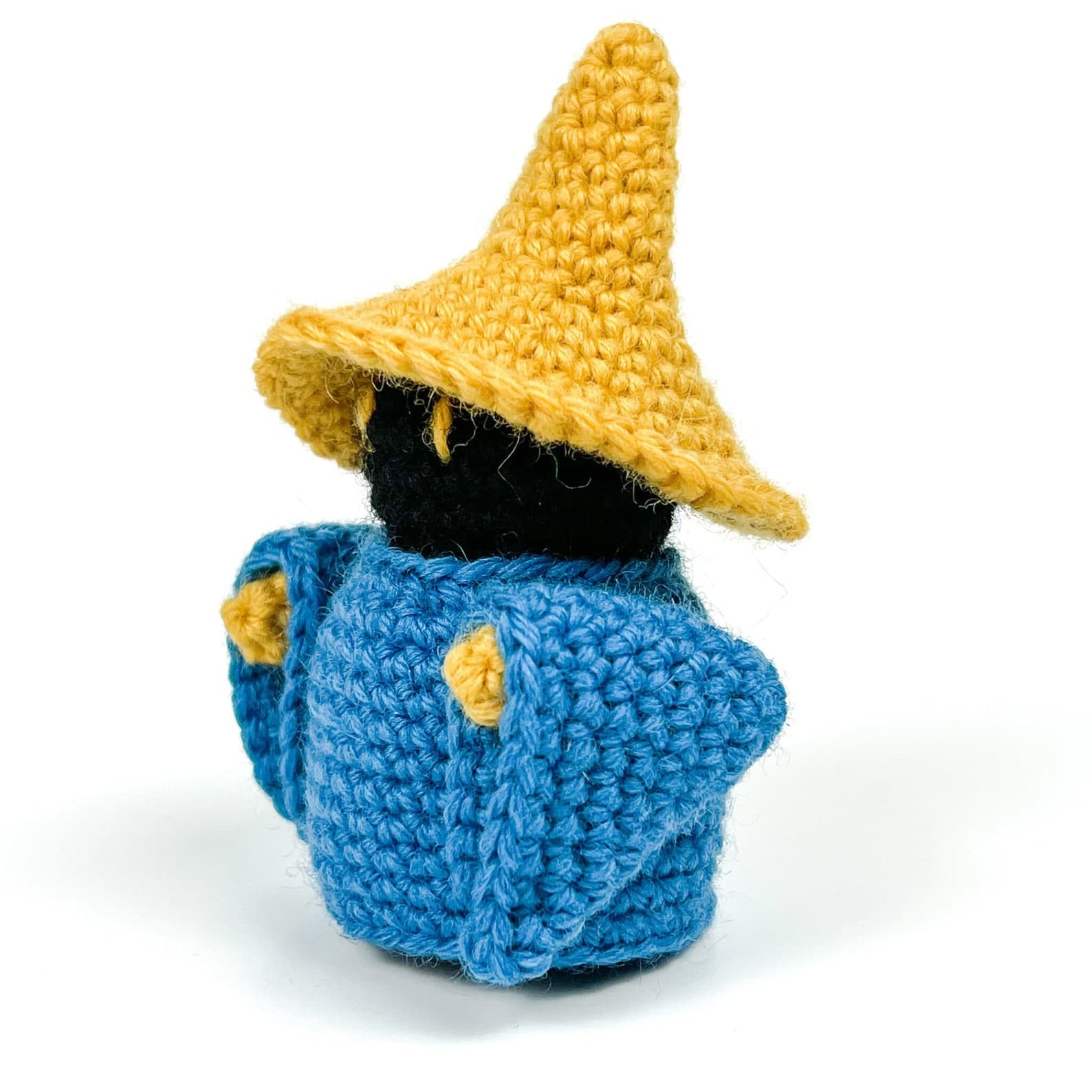 Final Fantasy Black Mage Inspired Amigurumi PDF | Gamer Gift Crochet Doll | Instant Download